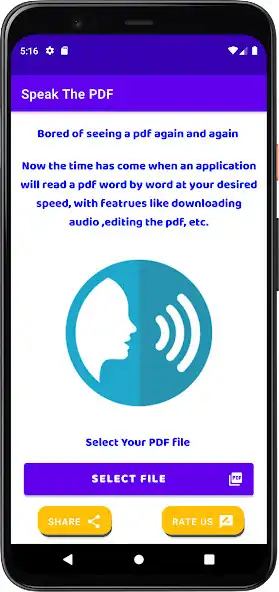 Play Speak The PDF - PDF Speaker as an online game Speak The PDF - PDF Speaker with UptoPlay