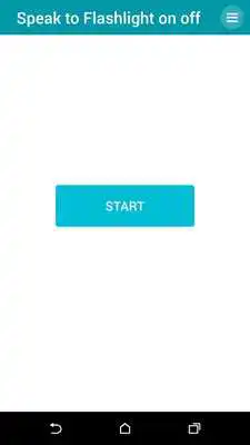 Play Speak to Flashlight on/off