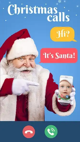 Play Speak to Santa Claus - Christmas Video Calls  and enjoy Speak to Santa Claus - Christmas Video Calls with UptoPlay
