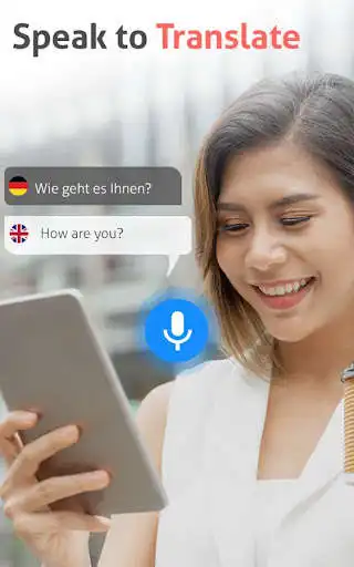 Play Speak Translator - Speak to translate any language  and enjoy Speak Translator - Speak to translate any language with UptoPlay