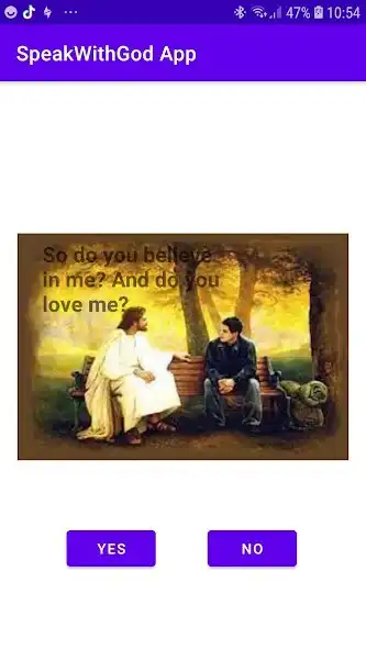 Play Speak With God as an online game Speak With God with UptoPlay