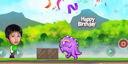 Play Special Birthday Gift Game - Your Face in Game as an online game Special Birthday Gift Game - Your Face in Game with UptoPlay