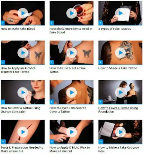 Play Special Effects Makeup (Guide)  and enjoy Special Effects Makeup (Guide) with UptoPlay