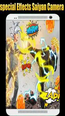 Play Special Effects Saiyan Camera