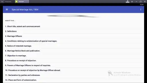 Play Special Marriage Act, 1954  and enjoy Special Marriage Act, 1954 with UptoPlay
