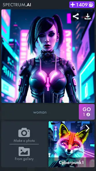 Play Spectrum AI - ai art generator as an online game Spectrum AI - ai art generator with UptoPlay