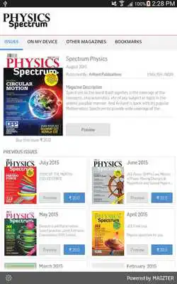 Play Spectrum Physics Play Spectrum Physics