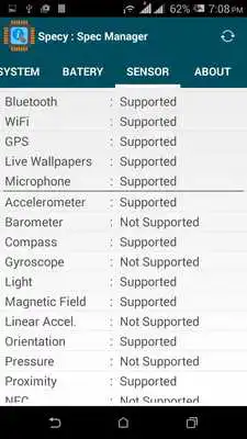Play Specy: System information Tool (UNLEASH THE POWER)