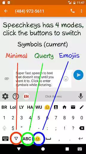 Play Speechkeys Smart Voice Typing as an online game Speechkeys Smart Voice Typing with UptoPlay