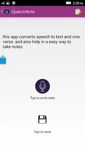 Play Speech Note as an online game Speech Note with UptoPlay
