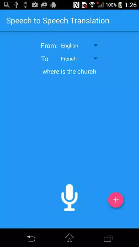 Play Speech to Speech Translator