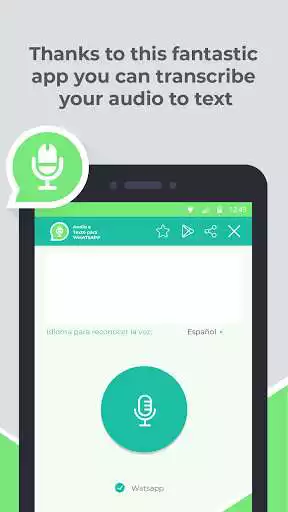 Play Speech-to-Text for WhatsApp as an online game Speech-to-Text for WhatsApp with UptoPlay