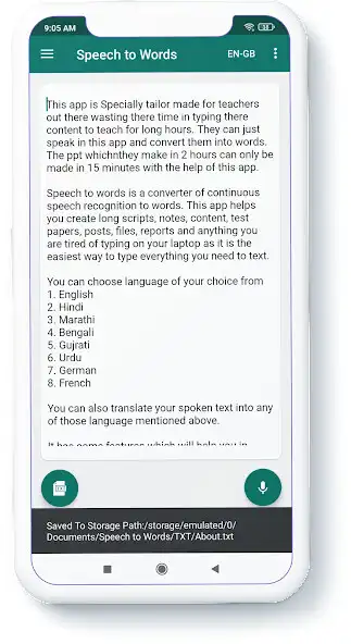 Play Speech to Words - Free Continu as an online game Speech to Words - Free Continu with UptoPlay