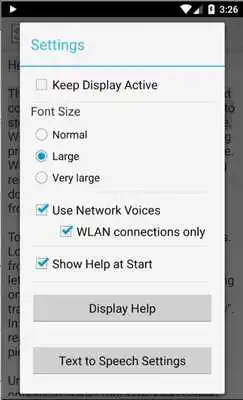 Play Speech TTS Voice Reader Speak Aloud