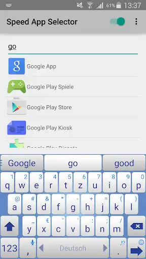 Play Speed App Selector  and enjoy Speed App Selector with UptoPlay