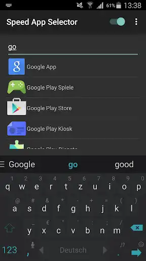 Play Speed App Selector as an online game Speed App Selector with UptoPlay