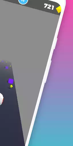 Play Speed Ball Run - rolling neon ball jump run game as an online game Speed Ball Run - rolling neon ball jump run game with UptoPlay
