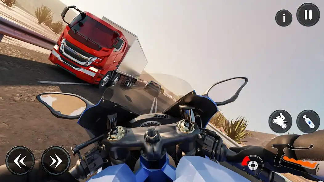 Play Speed Bike Racing Game: Biker as an online game Speed Bike Racing Game: Biker with UptoPlay