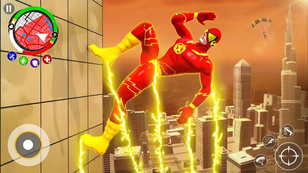 Play Speed Hero: Superhero Games as an online game Speed Hero: Superhero Games with UptoPlay