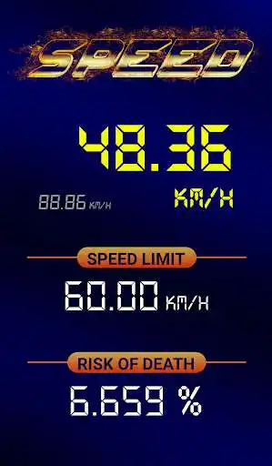 Play APK SpeeDie - GPS HUD Speedometer  and enjoy SpeeDie - GPS HUD Speedometer with UptoPlay pl.mrgl.speedometer_app