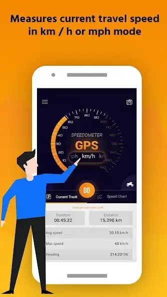 Play Speed Meter - Gps speedometer  and enjoy Speed Meter - Gps speedometer with UptoPlay