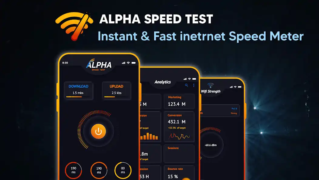 Play Speed Meter Wifi analyzer  and enjoy Speed Meter Wifi analyzer with UptoPlay
