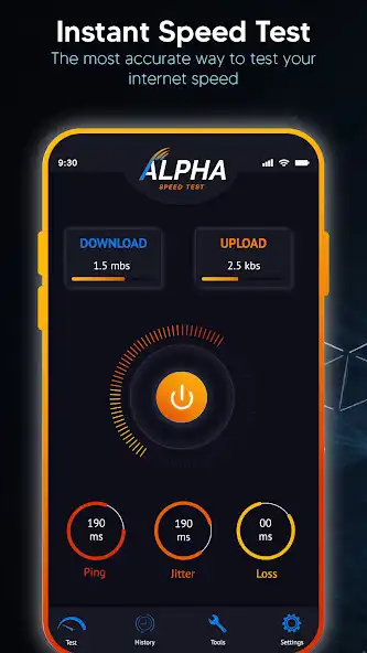 Play Speed Meter Wifi analyzer as an online game Speed Meter Wifi analyzer with UptoPlay