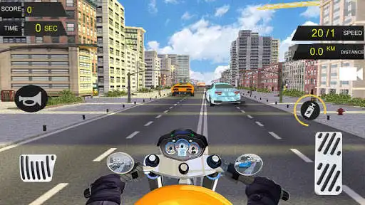 Play Speed Moto Rider as an online game Speed Moto Rider with UptoPlay