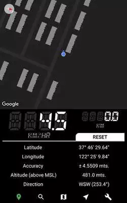 Play Speedo MapTrack