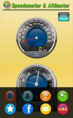 Play Speedometer and altimeter