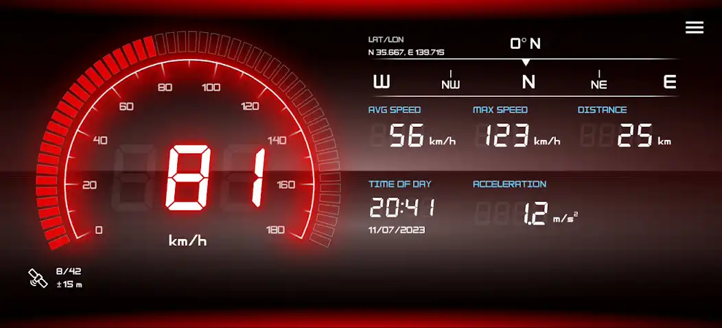 Play SPEEDOMETER by NAVITIME - GPS as an online game SPEEDOMETER by NAVITIME - GPS with UptoPlay