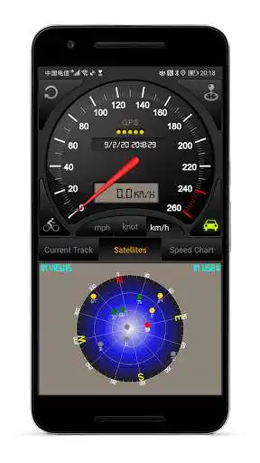 Play Speedometer GPS Pro as an online game Speedometer GPS Pro with UptoPlay