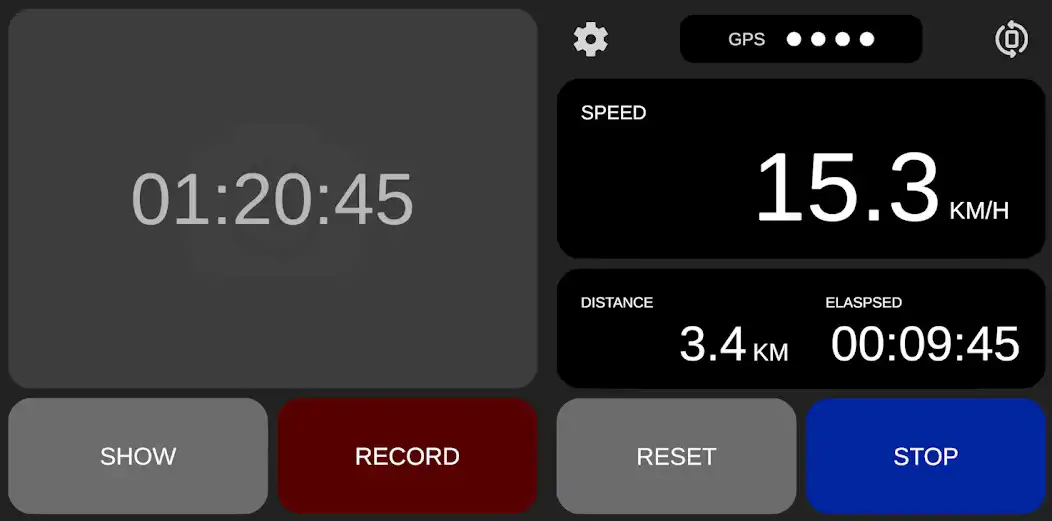 Play SpeedON - Bike DashCam. as an online game SpeedON - Bike DashCam. with UptoPlay