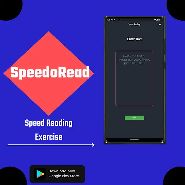 Play SpeedoRead - Reading Exercises  and enjoy SpeedoRead - Reading Exercises with UptoPlay