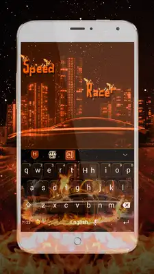 Play Speed Racer Keyboard Theme