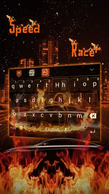 Play Speed Racer Keyboard Theme