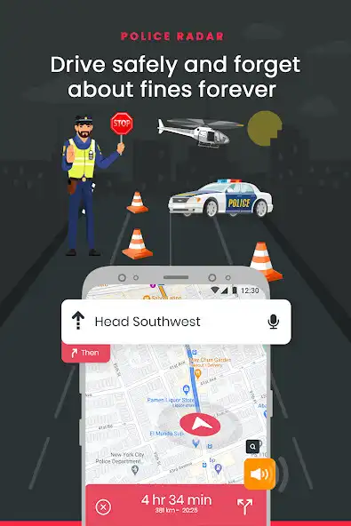Play Speed Radar Detector - Police as an online game Speed Radar Detector - Police with UptoPlay
