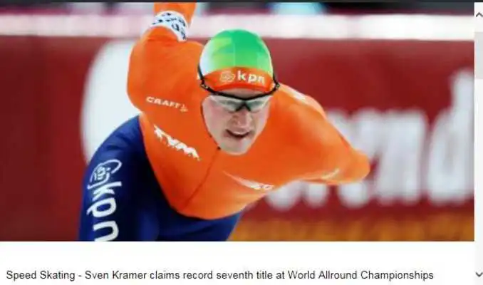 Play Speed Skating News