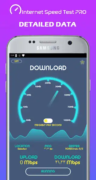 Play Speed Test Pro for 3G, 4G, 5G  as an online game Speed Test Pro for 3G, 4G, 5G  with UptoPlay