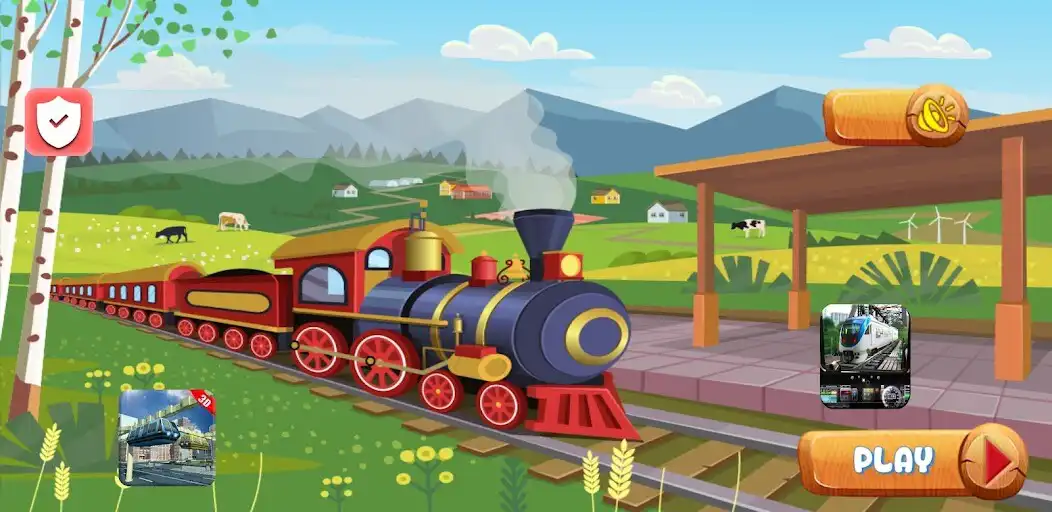 Play Speed Train Racing 3D  and enjoy Speed Train Racing 3D with UptoPlay