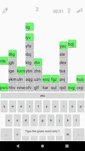 Play Speed Typing Game as an online game Speed Typing Game with UptoPlay