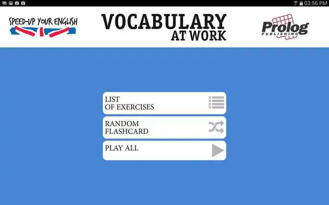 Play SPEED-UP ENGLISH Vocab at work