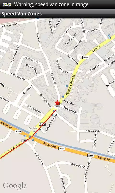 Play Speed Van Zones Ireland