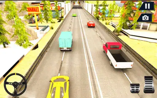 Play Speedy Car Racing:Traffic Rush as an online game Speedy Car Racing:Traffic Rush with UptoPlay