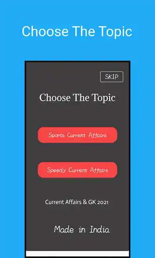 Play Speedy : Current Affairs  GK  and enjoy Speedy : Current Affairs  GK with UptoPlay