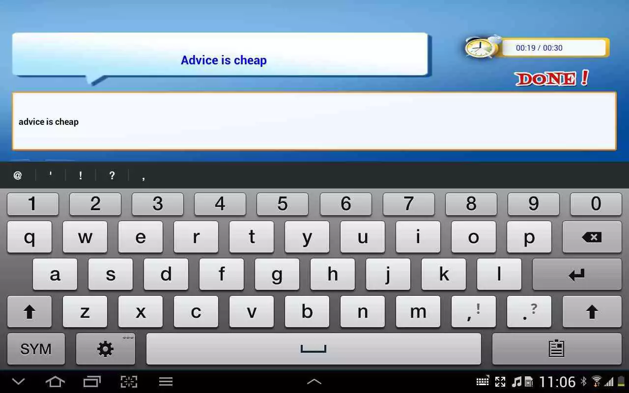 Play SpeedyTypeForTablets