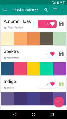 Play Spektra - Colors  Palettes