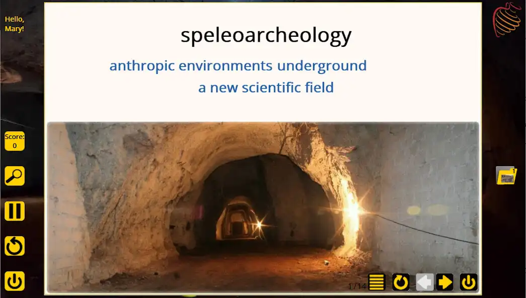 Play Speleoarcheology course as an online game Speleoarcheology course with UptoPlay