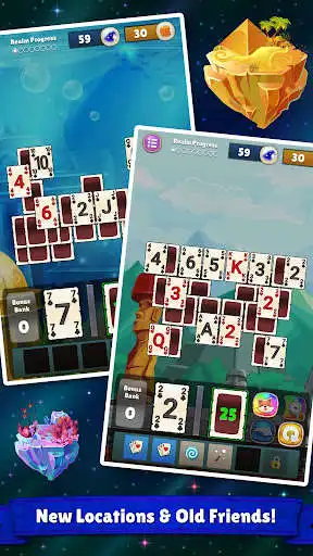 Play Spellbound: Solitaire Realms 2 as an online game Spellbound: Solitaire Realms 2 with UptoPlay