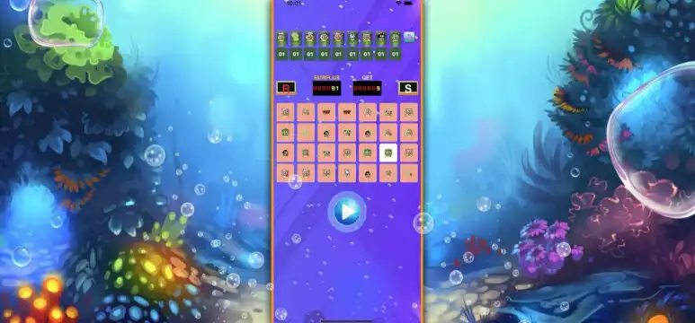 Play Spell Golden Sea as an online game Spell Golden Sea with UptoPlay